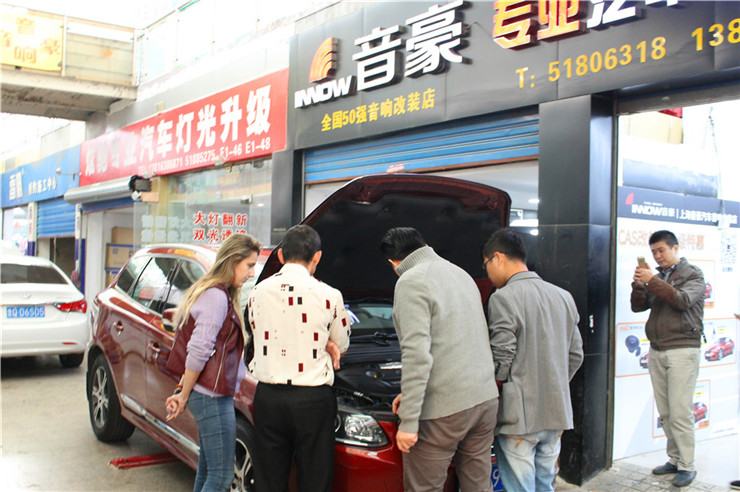 沃爾沃XC60俄羅斯STP車門隔音，拒絕風燥——上海音豪