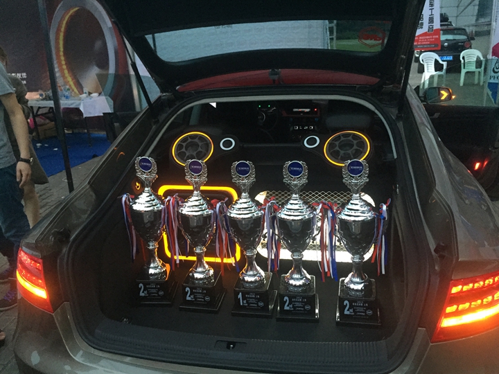 上海音豪汽車音響榮譽展示